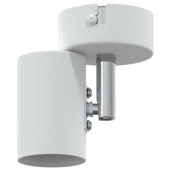 Projecteur de plafond 1 voie ajustable blanc E27 
