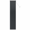 Store de Fenêtre avec des rideaux Autre Noir 40 x 220 cm Aluminium 