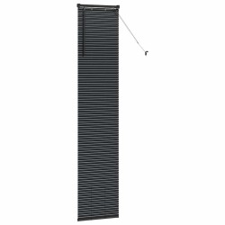 Store de Fenêtre avec des rideaux Autre Noir 40 x 220 cm Aluminium 