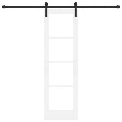 Porte Coulissante avec Ensemble Quincaillerie 'ORKDAL'Blanche 61x198.5 cm 