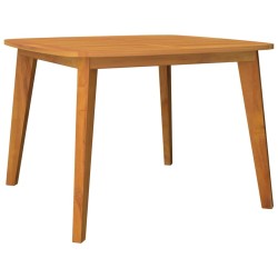 Table de jardin 110x110x75 cm Bois d'acacia solide 