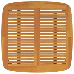 Table de jardin 110x110x75 cm Bois d'acacia solide 
