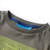 T-shirt enfant à manches longues kaki 140 