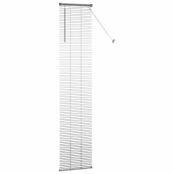 Store de Fenêtre Gris foncé 40 x 220 cm Aluminium 