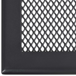 Table pliable en maille 80x80x72 cm Acier Anthracite 