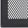 Table pliable en maille 80x80x72 cm Acier Anthracite 