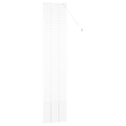 Store de Fenêtre avec des rideaux Autre Blanc 40 x 220 cm Aluminium 