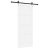 Porte Coulissante avec Quincaillerie 'ORKDAL'en Pin Blanc 