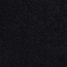 Gants de toilette 2 pcs Noir 15 x 21 cm Coton 