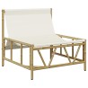 Banc de jardin avec coussin 2 pcs Gris 60 x 80 x 71 cm Acier 
