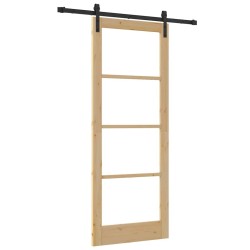 Porte coulissante avec quincaillerie 'ORKDAL'83x211 cm 