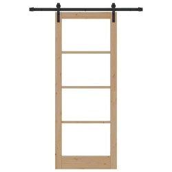 Porte coulissante avec quincaillerie 'ORKDAL'83x211 cm 