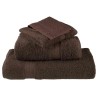 Gants de toilette 2 pcs Marron 15 x 21 cm Coton 