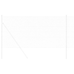 Clôture Hexagonale Grise Argent 0.6 x 25 m Acier galvanisé 