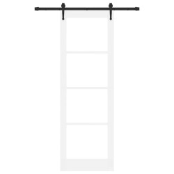 Porte coulissante avec kit 'ORKDAL'blanche 78x232 cm 