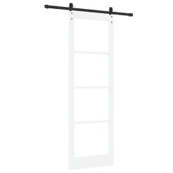 Porte coulissante avec kit 'ORKDAL'blanche 78x232 cm 