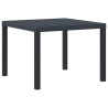 Ensemble de salle à manger de jardin 5 pcs Anthracite 