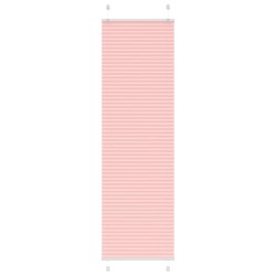 Store plissé rose 60x200 cm largeur du tissu 59,4 cm polyester 