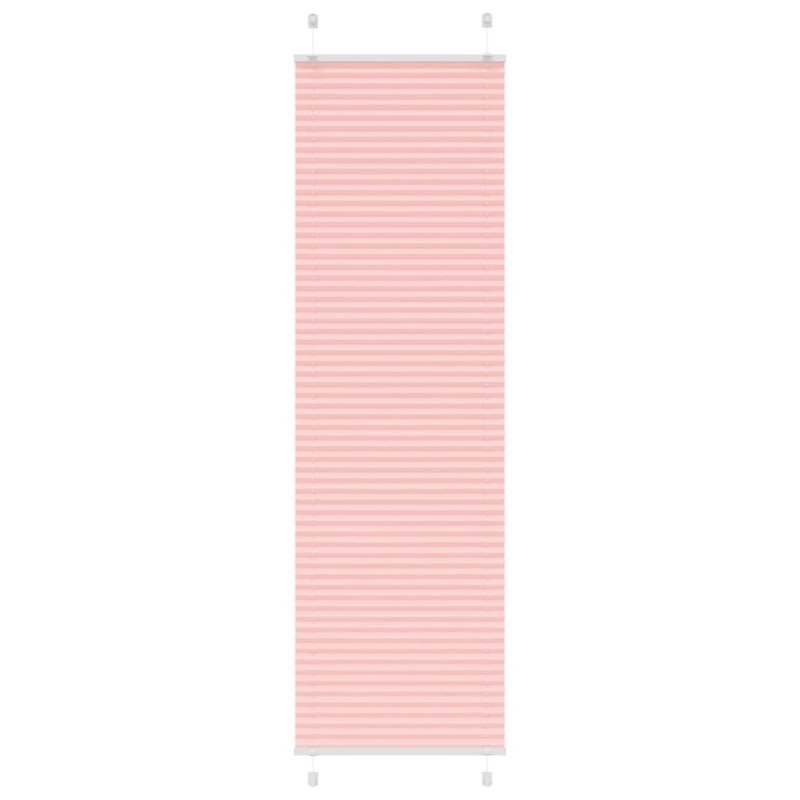 Store plissé rose 60x200 cm largeur du tissu 59,4 cm polyester 