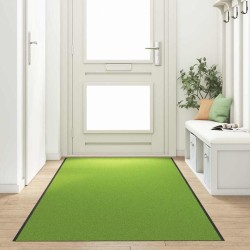 Paillasson lavable vert 120x400 cm 