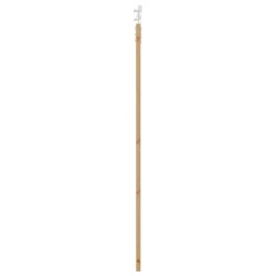Ensemble de porte coulissante avec matos 78x202 cm en bois massif de pin 