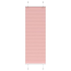 Store plissé rose 40x150 cm largeur du tissu 39,4 cm polyester 