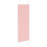 Store plissé rose 40x150 cm largeur du tissu 39,4 cm polyester 