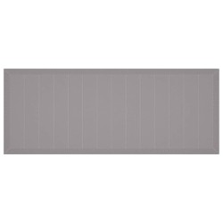 Table de jardin Gris clair 250x100x73 cm Poly Rattan 