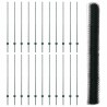 Poteaux de clôture 11 pcs U-Channel Vert 140 cm Acier 