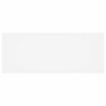 Table de jardin Blanche 250x100x73 cm en Poly Rattan 
