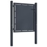 Portail de jardin Acier 100 x 75 cm Anthracite 