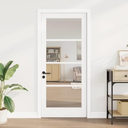 Porte intérieure avec verre "ORKDAL" Blanche 86x198,5x4 cm 