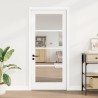 Porte intérieure avec verre "ORKDAL" Blanche 86x198,5x4 cm 