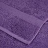 Gants de toilette 10 pcs Pourpre 15 x 21 cm Coton 