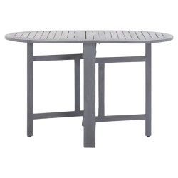 Table de jardin Gris 120x70x74 cm Bois d'acacia massif 