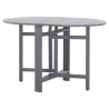 Table de jardin Gris 120x70x74 cm Bois d'acacia massif 