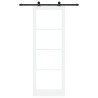 Porte Coulissante avec Quincaillerie ORKDAL Blanche 83x232 cm 