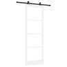 Porte Coulissante avec Quincaillerie ORKDAL Blanche 83x232 cm 