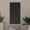 Store de Fenêtre avec des rideaux Autre Noir 60 x 130 cm Aluminium 