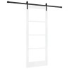 Porte coulissante avec quincaillerie 'ORKDAL'Blanche 83x202 cm 