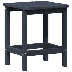 Ensemble de Jardin 3 Pièces Bleu Marine HDPE 