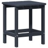 Ensemble de Jardin 3 Pièces Bleu Marine HDPE 