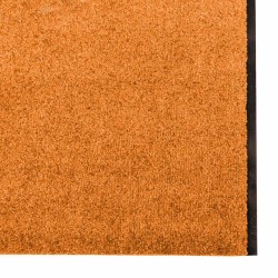 Tapis de sol lavable orange 120x400 cm 