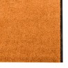 Tapis de sol lavable orange 120x400 cm 