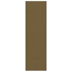 Tapis de sol lavable marron 120x400 cm 