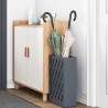 Support de parapluie - Anthracite - 28x12x41 cm - En acier 