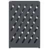 Support de parapluie - Anthracite - 28x12x41 cm - En acier 