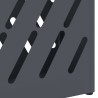 Support de parapluie - Anthracite - 28x12x41 cm - En acier 