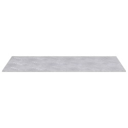 Plaques en aluminium à damier 2 pcs antidérapantes 50x25 cm 