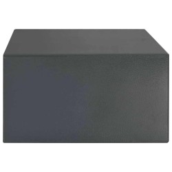 Coffre-fort numérique électronique Gris foncé 42x37x20 cm Acier 